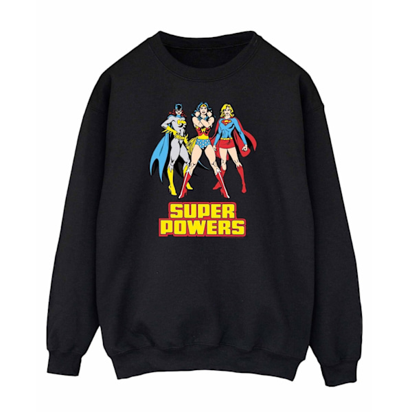 DC Comics Dam/Kvinnor Super Power Group Wonder Woman Sweatshirt Black XL