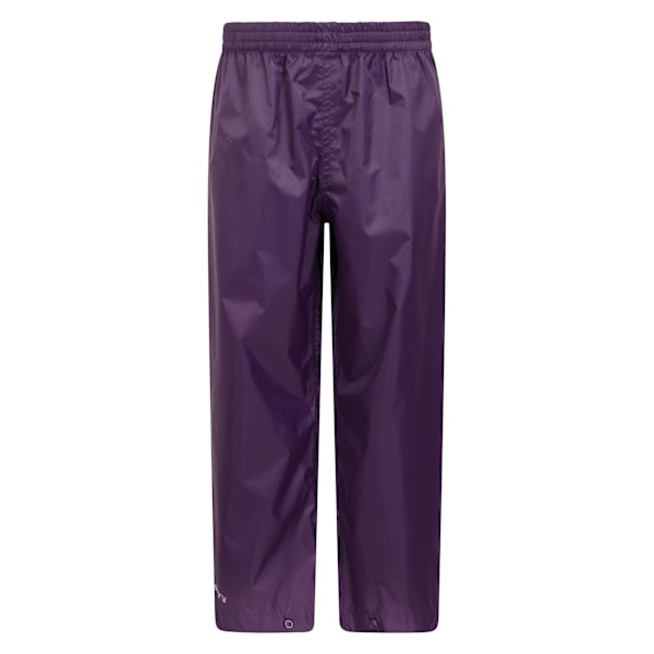 Mountain Warehouse Barn/Barn Pakka II Vattentäta Överbyxor Purple 3-4 Years