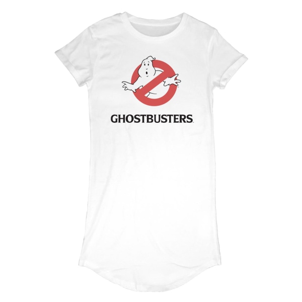 Ghostbusters T-shirt med logotyp för damer/damer XXL Vit White XXL