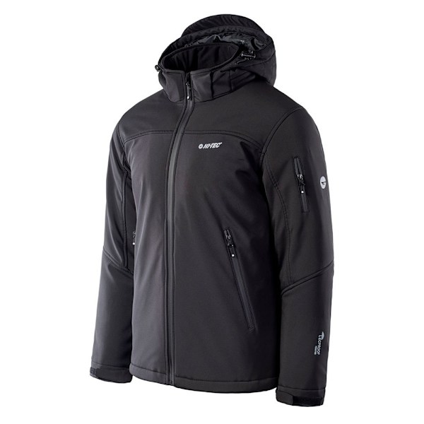 Hi-Tec Geko Soft Shell Jacka L Svart - Herr Black L