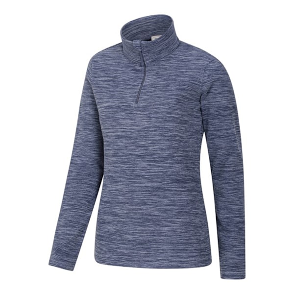 Mountain Warehouse Dam/Dam Snowdon Melange Fleece Tröja 22 Dark Blue 22 UK