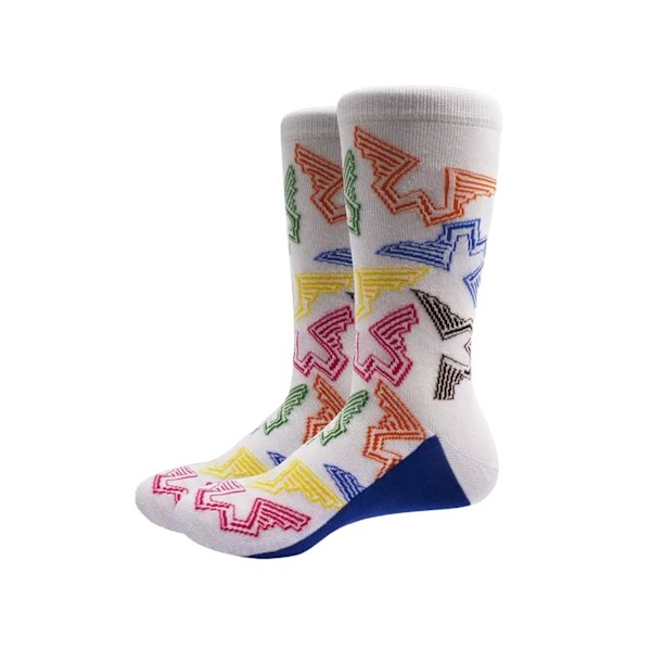 Paul McCartney Unisex Vuxna Wings Logo Ankelstrumpor 7 UK-11 UK W White 7 UK-11 UK