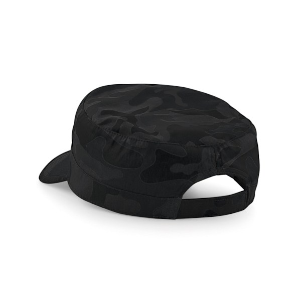 Beechfield Unisex Vuxen Camo Army Cap En Storlek Midnatt Midnight One Size