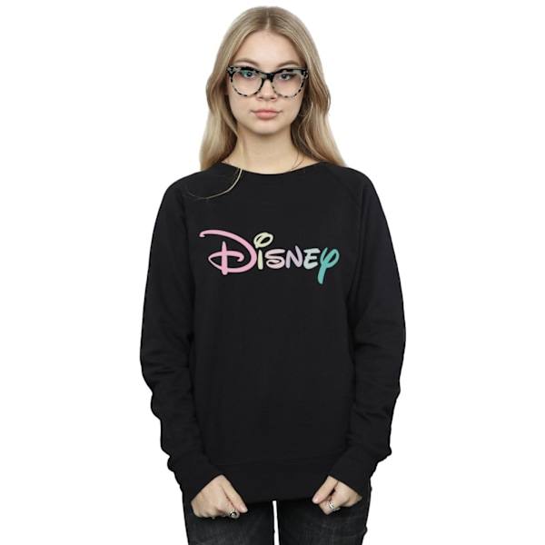 Disney Dam/Dam Pastel Logo Sweatshirt XL Svart Black XL