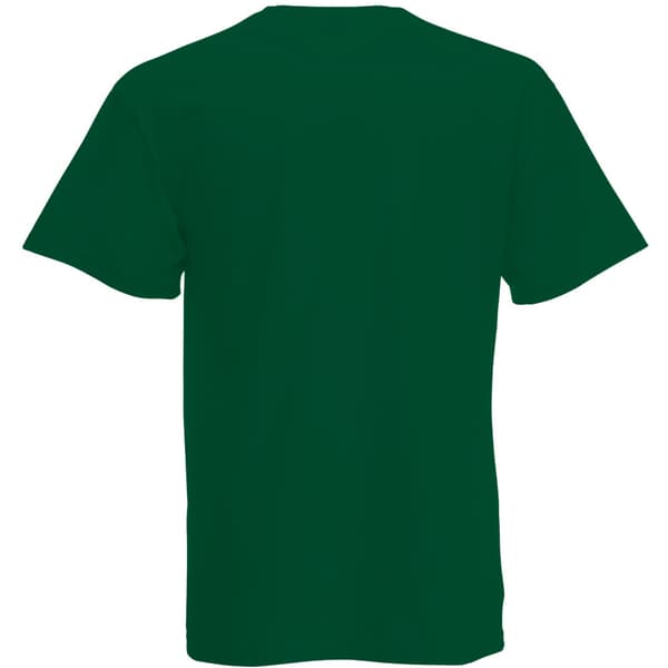 Herr kortärmad casual T-shirt medium mörkgrön Dark Green Medium