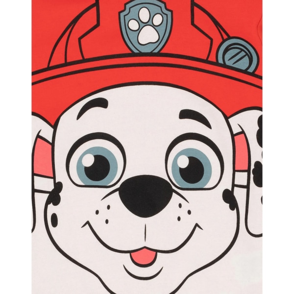 Paw Patrol Childrens/Kids Marshall 3D Ears Hoodie 3-4 Years Red Red/White 3-4 Years