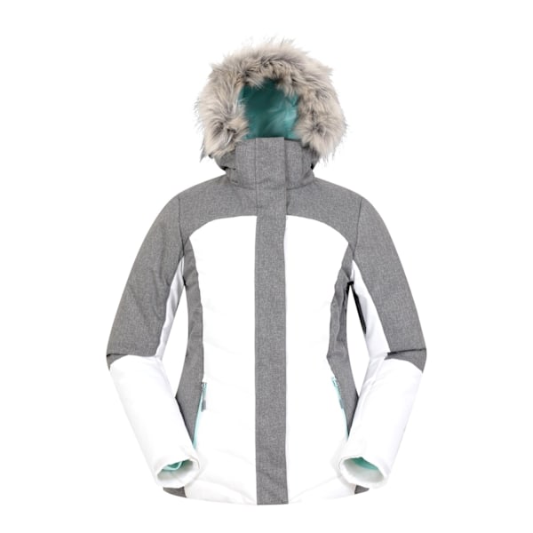 Mountain Warehouse Womens/Ladies Pyrenees II Vadderad Skidjacka White 20 UK