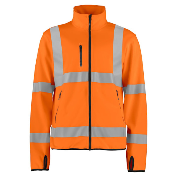 Projob Herr Lätt Hög Synlighet Softshell Jacka M Orange/Svart Orange/Black M
