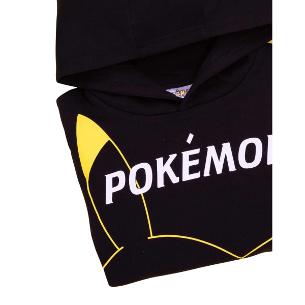 Pokemon barn/barn Pikachu hoodie 4-5 år svart Black 4-5 Years