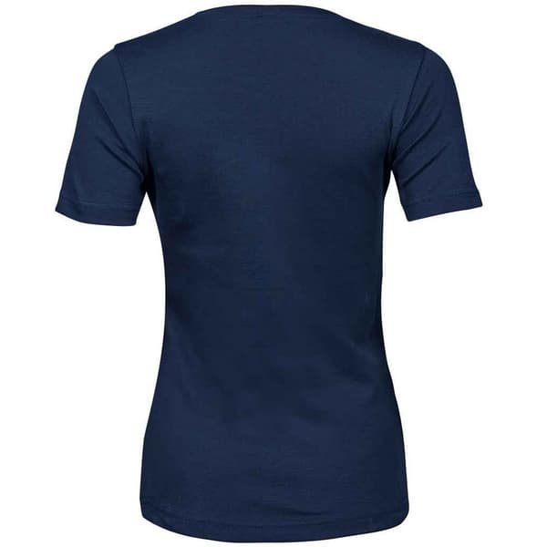 Tee Jays Dam/Damer Interlock T-Shirt M Marinblå Navy M