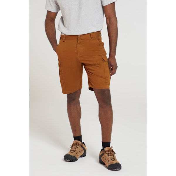 Mountain Warehouse Mens Lakeside Cargo Shorts 28R Tan Tan 28R