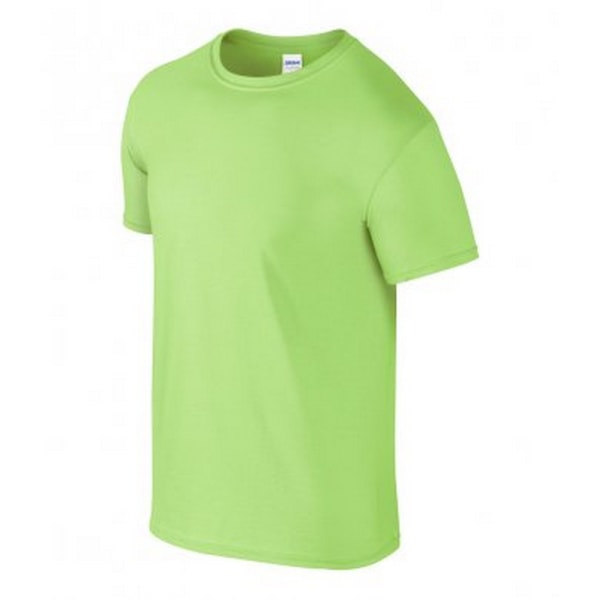 Gildan Mens SoftStyle Ringspun T-Shirt XL Mint Mint XL