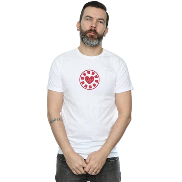 Marvel Mens Avengers Endgame I Love You 3000 Tony Stark Hjärta T-shirt White 5XL