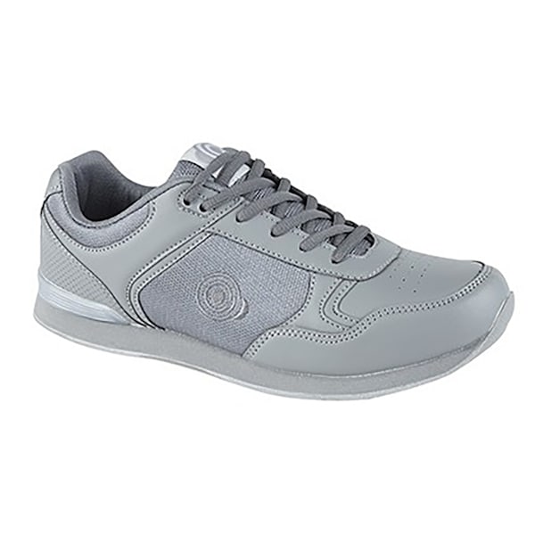 Dek Unisex Vuxna Jack Lace Up Tränare-Stil Gräsmattor Skålar Skor 8 Grey 8 UK