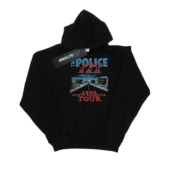 The Police Mens North American Tour V2 Hoodie L Svart Black L