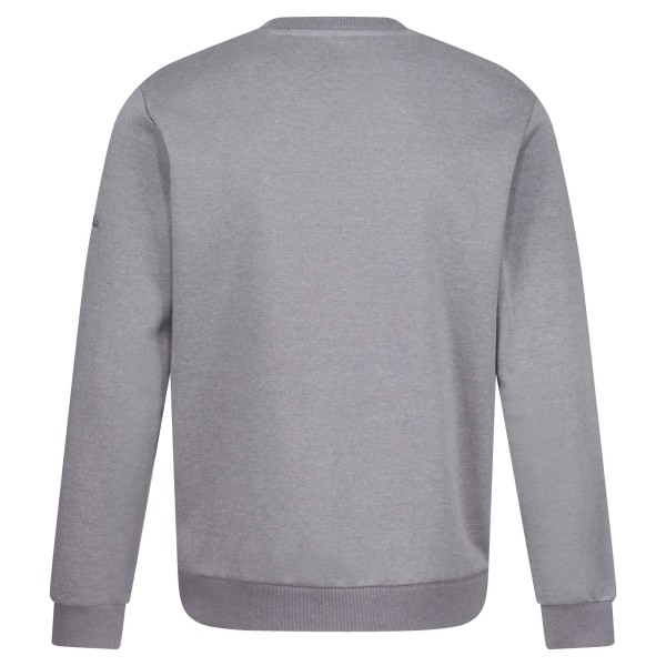 Regatta Herr Essentials Sweatshirt (paket med 2) L Grå/svart Grey/Black L