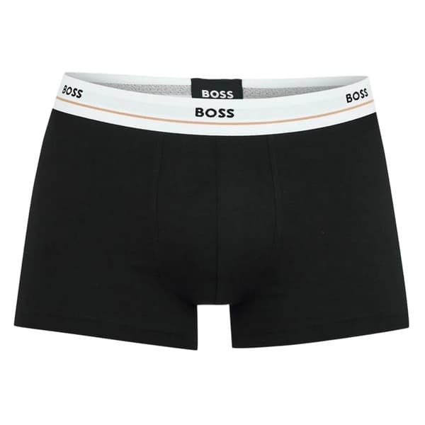 Boss Herr Enfärgade Boxershorts (5-pack) S Vit White S