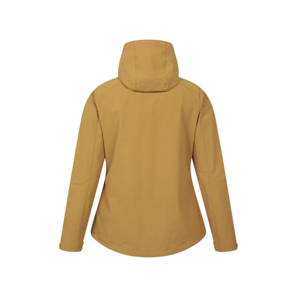 Mountain Warehouse Dam/Dam Retreat Packbar Soft Shell Jacka Mustard 18 UK