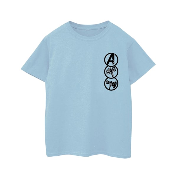 Marvel Boys Thor Love And Thunder Icons T-Shirt 12-13 År Bab Baby Blue 12-13 Years