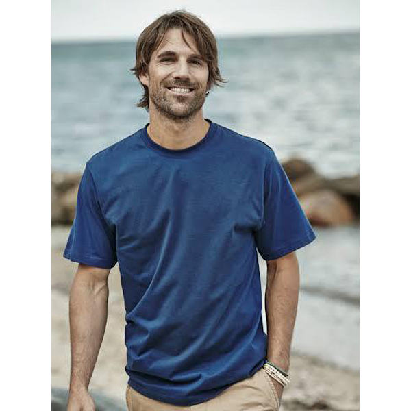 Tee Jays herr T-shirt med kort ärm L marinblå Navy Blue L