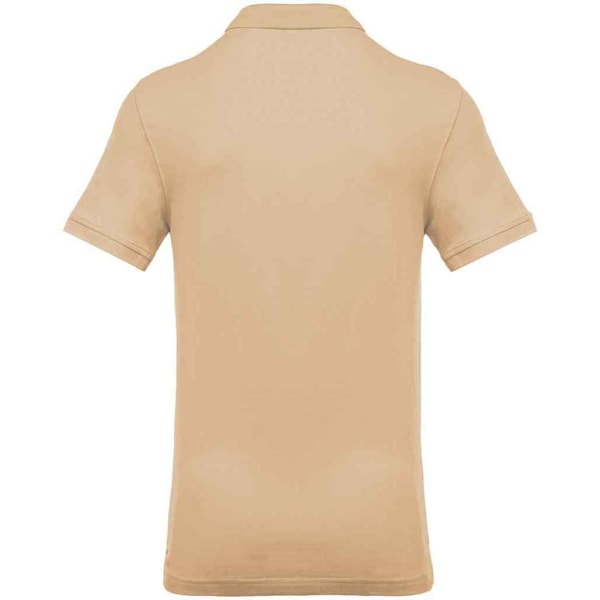 Kariban Herr Pique Poloshirt S Ljus Sand Light Sand S