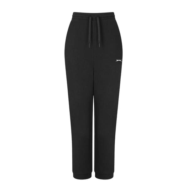 Slazenger Dam Interlock Logo Joggingbyxor 18 UK Svart Black 18 UK