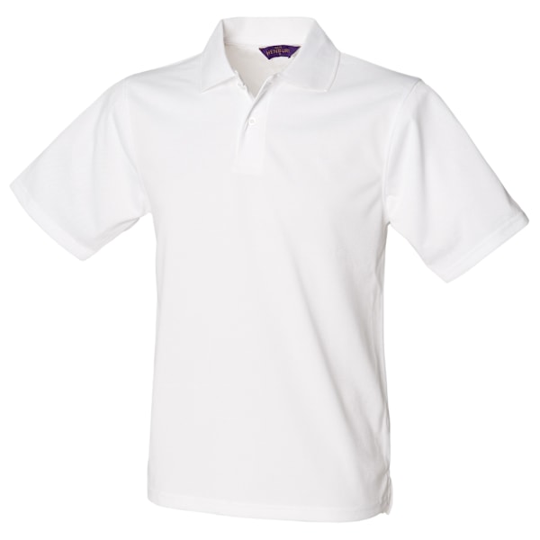 Henbury Coolplus® Pique Poloskjorta XL Vit White XL