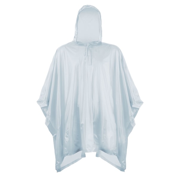 Splashmacs Barn/Barn Plast Regnponcho En Storlek (6/12 År) Silver One Size (6/12 Years)