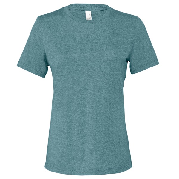 Bella + Canvas Dam/Dam Heather Jersey Relaxed Fit T-shirt Deep Teal L