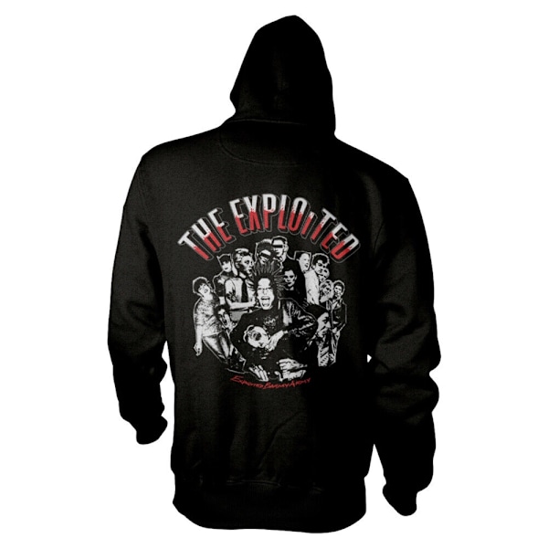 The Exploited Unisex Adult Barmy Army Full Zip Hoodie S Svart Black S