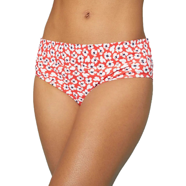 Debenhams Dam/Damer Ditsy Print Bikini Bottoms 22 UK Röd Red 22 UK