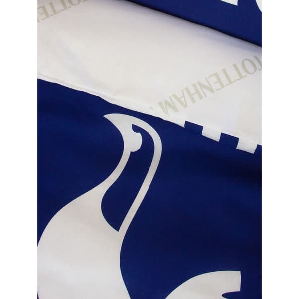 Tottenham Hotspur FC Line Påslakanset Enkel Blå/Vit Blue/White Single