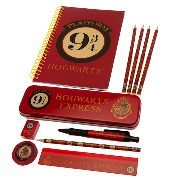 Harry Potter Hogwarts Express Bumper Stationery Set One Size Re Red/Gold One Size