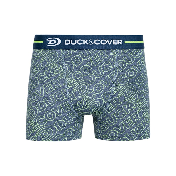 Duck and Cover Mens Amero Boxer Shorts (3-pack) XXL Grön/Blå Green/Blue/Grey XXL