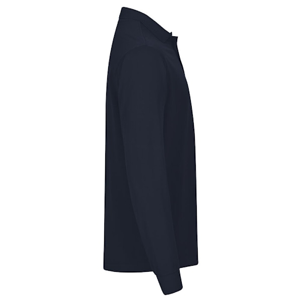 Clique Manhattan Långärmad Pikétröja för Män XL Navy Navy XL