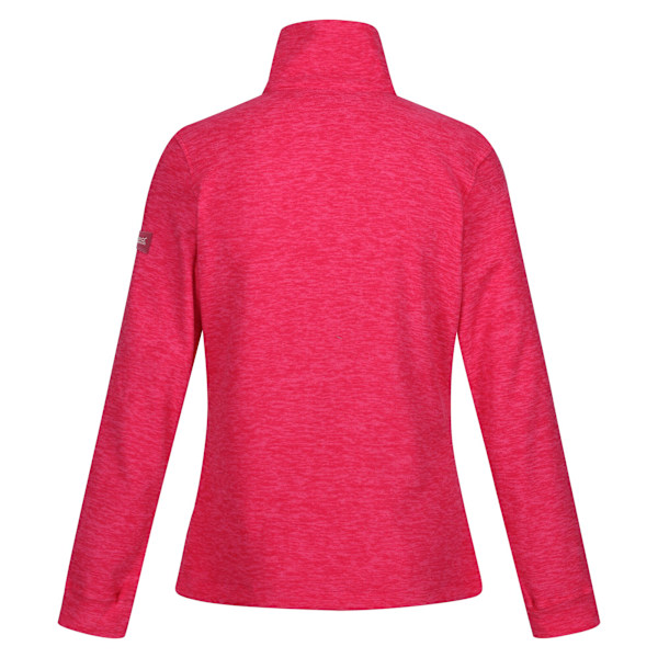 Regatta Womens/Ladies Azaelia Marl Full Zip Fleece Jacket 12 UK Hot Pink 12 UK