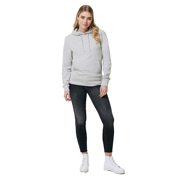 Iqoniq Unisex Vuxen Torres Återvunnen Bomull Ofärgad Hoodie 3XL He Heather Grey 3XL