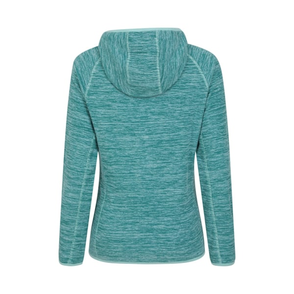 Mountain Warehouse Dam/Dam Lleyn II Melange Full Zip Hoodie Teal 20 UK