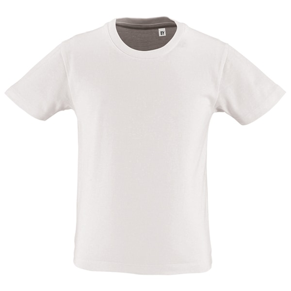 SOLS Barn Kids Milo Ekologisk T-shirt 4 år Vit White 4 Years