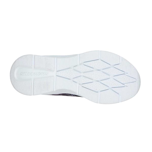 Skechers Flickor Microspec Logo Mesh Träningsskor 2 UK Svart/Rosa Black/Pink 2 UK