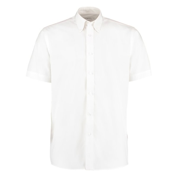 Kustom Kit Herr Workforce Kortärmad Skjorta / Herr Arbetsskjortor White S