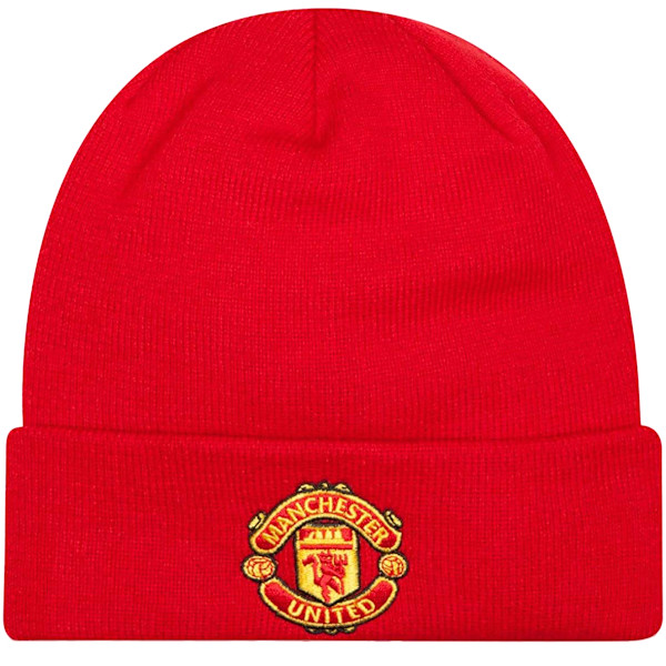 Manchester United FC New Era Stickad Mössa One Size Röd Red One Size