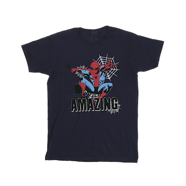 Marvel Boys Spider-Man Amazing T-shirt 12-13 år Marinblå Navy Blue 12-13 Years