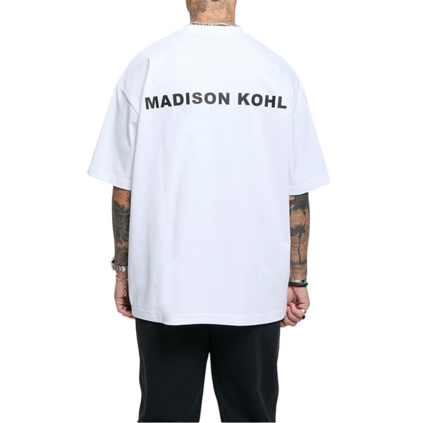 Madison Kohl Herr Core T-shirt S Vit White S