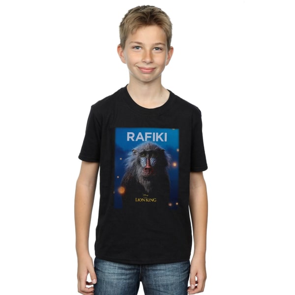 Disney Boys Lejonkungen Film Rafiki Poster T-shirt 5-6 år Black 5-6 Years