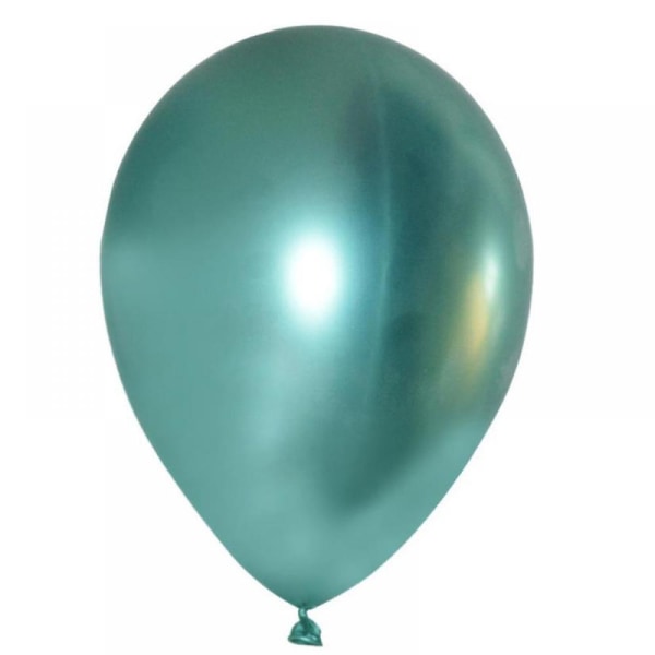 Globos metalliska ballonger i latex (förpackning med 100) En one size turkos Turquoise One Size