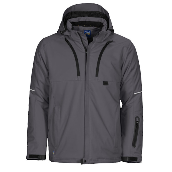 Projob herr funktionell vadderad jacka 3XL grå Grey 3XL