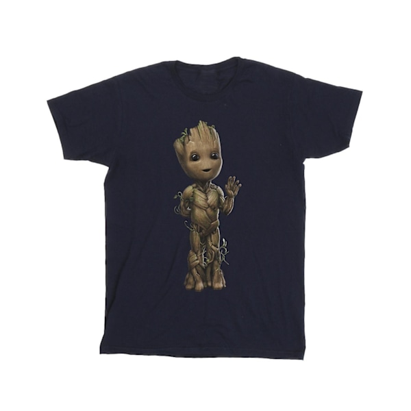 Marvel herr I Am Groot Wave Pose T-shirt 3XL marinblå Navy Blue 3XL