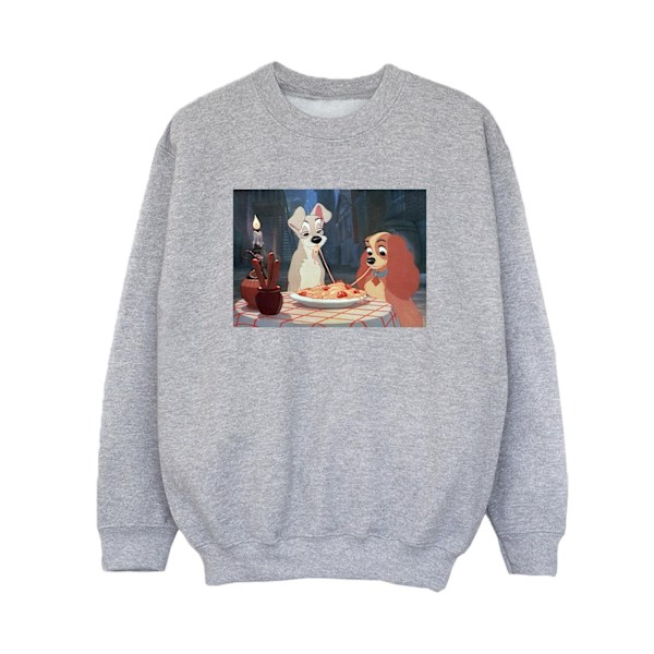 Disney Boys Lady And The Tramp Spaghetti Foto Sweatshirt 3-4 Y Sports Grey 3-4 Years