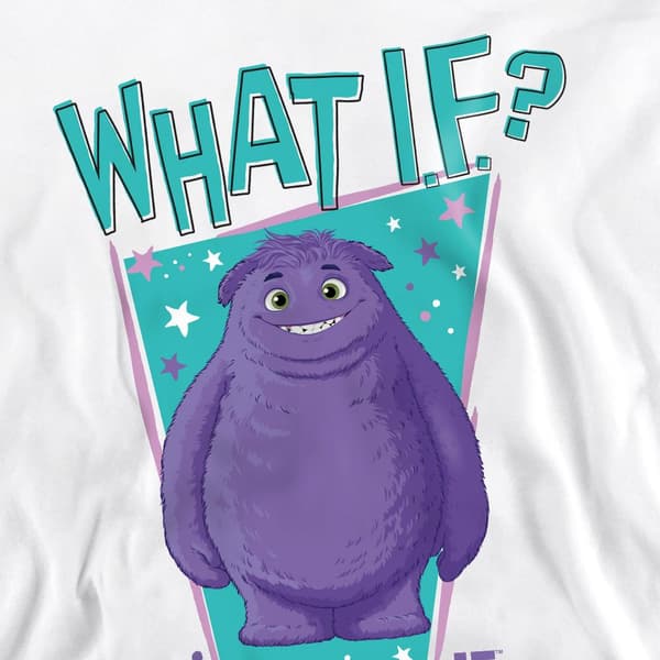 IF Unisex Vuxen What If Blue Stars Tröja M Vit White M